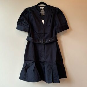 NWT S’edge Annalise Dress in Passport Blue SZ S